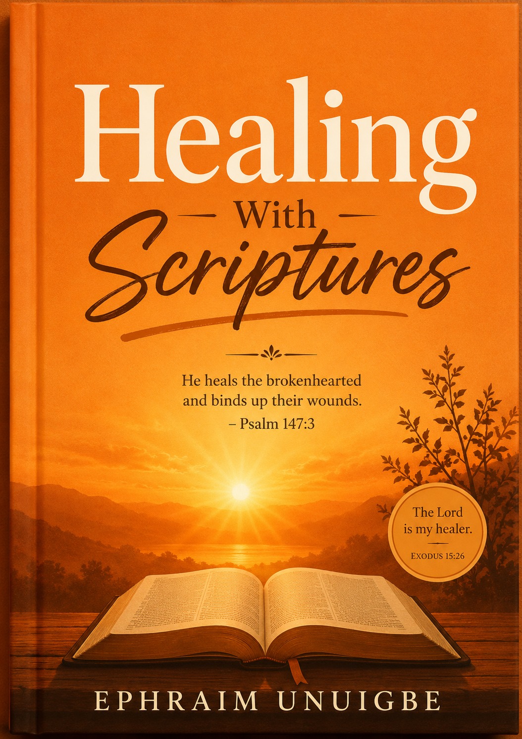 Ephraim Unuigbe Healing With Scriptures book cover — Faith (Career Professional Series, financial literacy)
